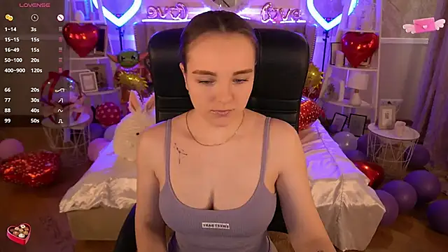 FoxyShy online show from February 2025 12:47:01 PM