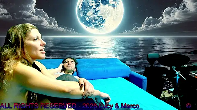 Snapshot of Lucy_and_Marco chatting on March 2026 08:38:01 PM Lucy and Marco online show from March 2026 08:38:01 PM