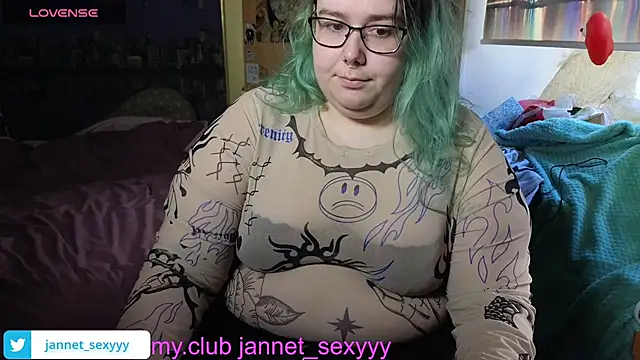 JannetPie online show from February 2026 07:56:01 AM