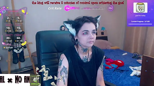 Snapshot of Dark__Elf chatting on April 2026 09:19:01 PM Dark Elf online show from April 2026 09:19:01 PM