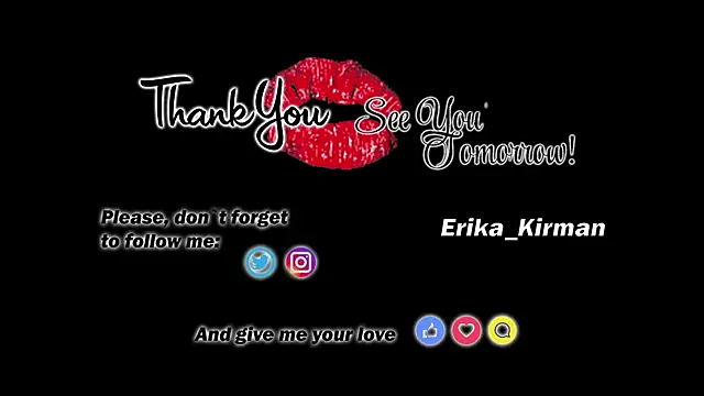 Snapshot of Erika_Kirman chatting on February 2025 04:17:02 PM Erika Kirman online show from February 2025 04:17:02 PM