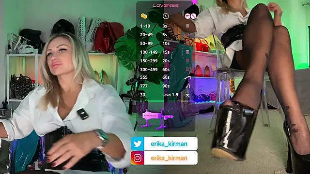 Snapshot of Erika_Kirman chatting on September 2025 01:15:01 PM Erika Kirman online show from September 2025 01:15:01 PM