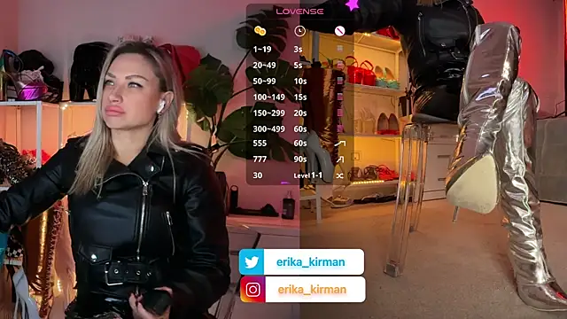 Snapshot of Erika_Kirman chatting on January 2026 11:04:02 AM Erika Kirman online show from January 2026 11:04:02 AM