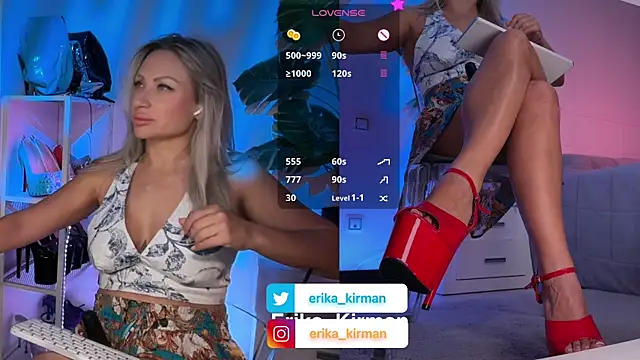 Snapshot of Erika_Kirman chatting on July 2026 11:16:01 AM Erika Kirman online show from July 2026 11:16:01 AM