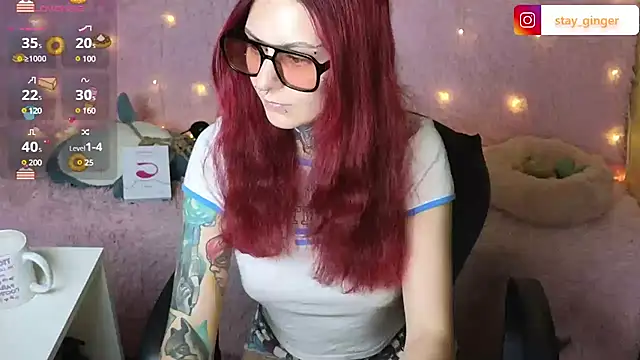 Ginger Stay online show from January 2025 04:12:02 PM