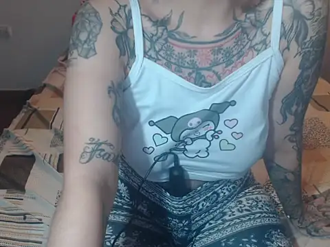 Tattoodreams lucy online show from March 2025 05:17:02 PM