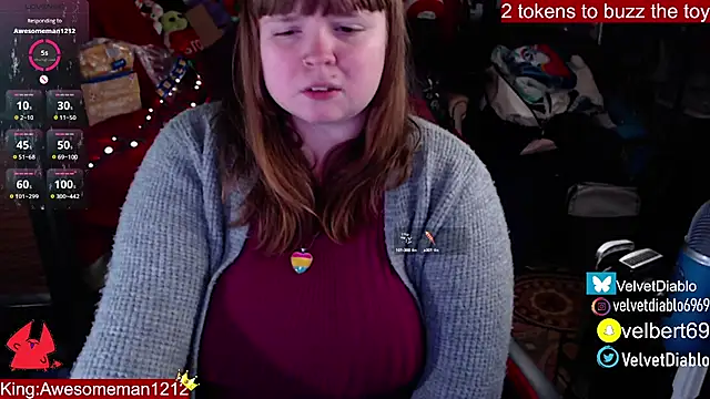 VelvetDiablo online show from January 2025 04:44:02 AM