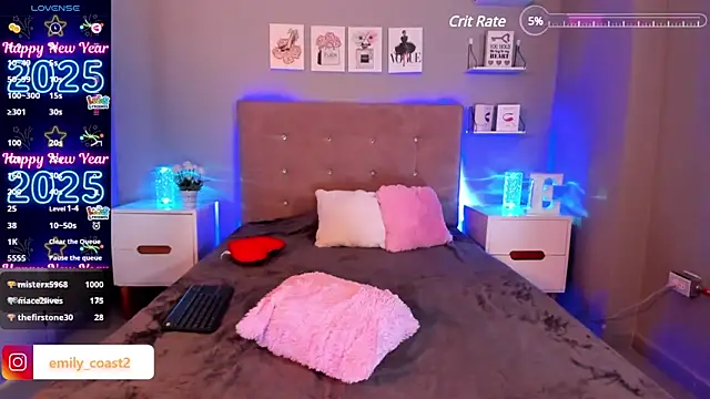 EmilyCoast-1 online show from January 2025 03:25:01 PM