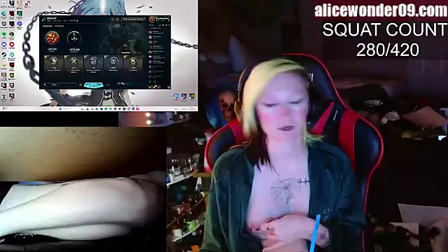 alicewonder09 online show from January 2025 08:18:02 AM