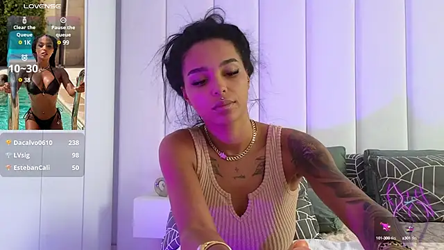 KimiBrown online show from December 2024 10:01:02 AM