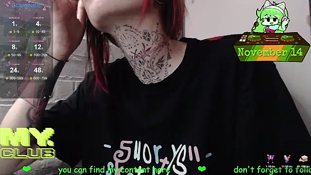 Witch Emma online show from November 2025 10:14:01 AM