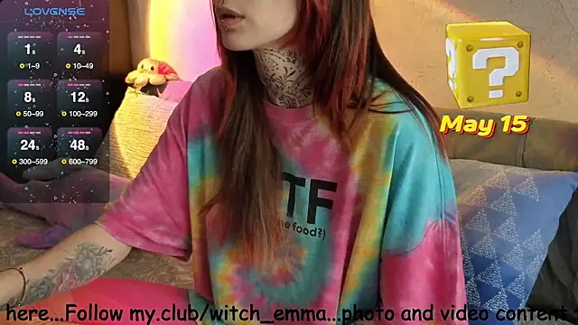 Witch Emma online show from May 2026 06:31:02 AM