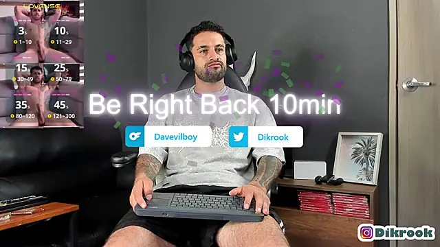 Snapshot of Davevilboy chatting on March 2025 01:03:02 PM Davevilboy online show from March 2025 01:03:02 PM