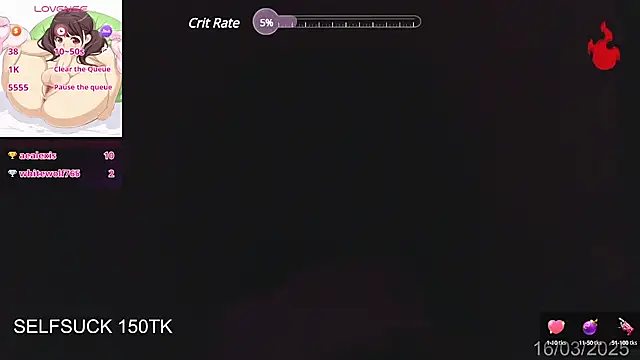 Herazuline online show from March 2025 10:57:02 AM