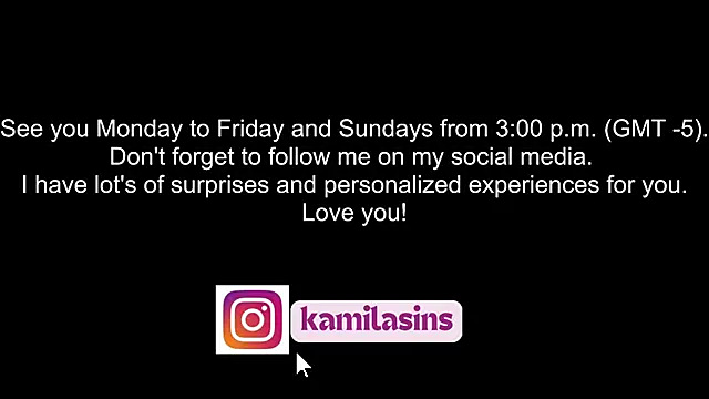 Snapshot of kamila_sins chatting on February 2025 08:26:01 PM kamila sins online show from February 2025 08:26:01 PM