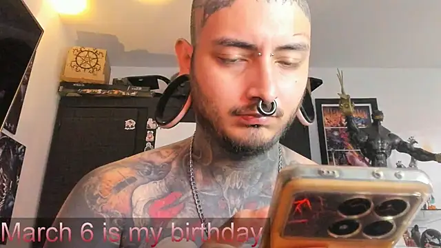 DEATHINK666XX online show from March 2025 04:03:02 PM