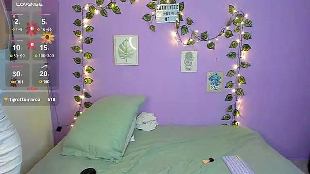 charlottte queen online show from February 2025 09:14:01 PM