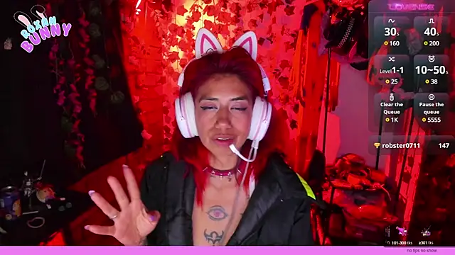 Snapshot of Roxanbunny1 chatting on February 2025 02:28:01 AM Roxanbunny1 online show from February 2025 02:28:01 AM