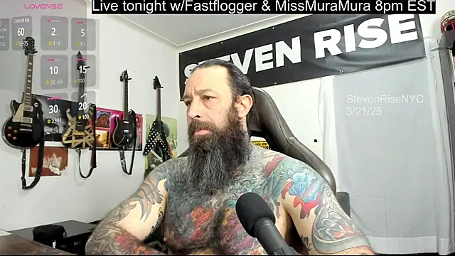 StevenRiseNYC online show from March 2025 01:01:02 PM