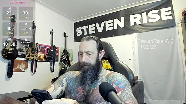 StevenRiseNYC online show from November 2025 11:54:01 AM