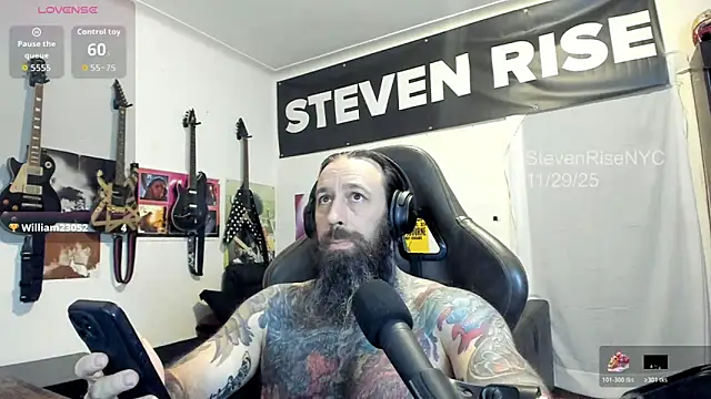 StevenRiseNYC online show from November 2025 01:09:02 AM